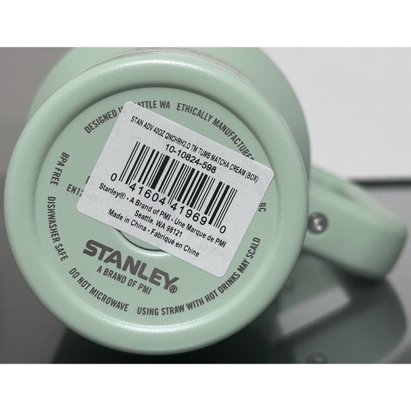 Stanley Quencher H2.0 FlowState Tumbler 40oz, MATCHA CREAM‎ - Picture 6 of 6